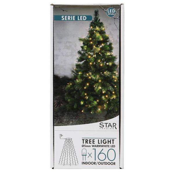 Serie LED Julgransslinga 2m Varmvit